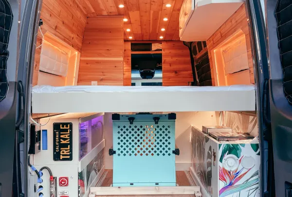 DIY Camper Van Build Series – Part 6: Finishing touches + van life essentials
